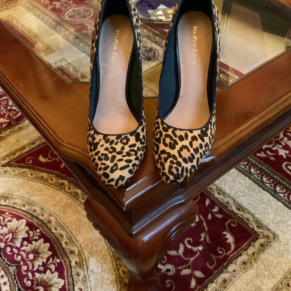 Maiden Lane animal heels